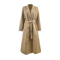 Dakota Belted Wrap Coat - Tan