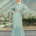 Shireen Maxi Gown - Frosted Mint