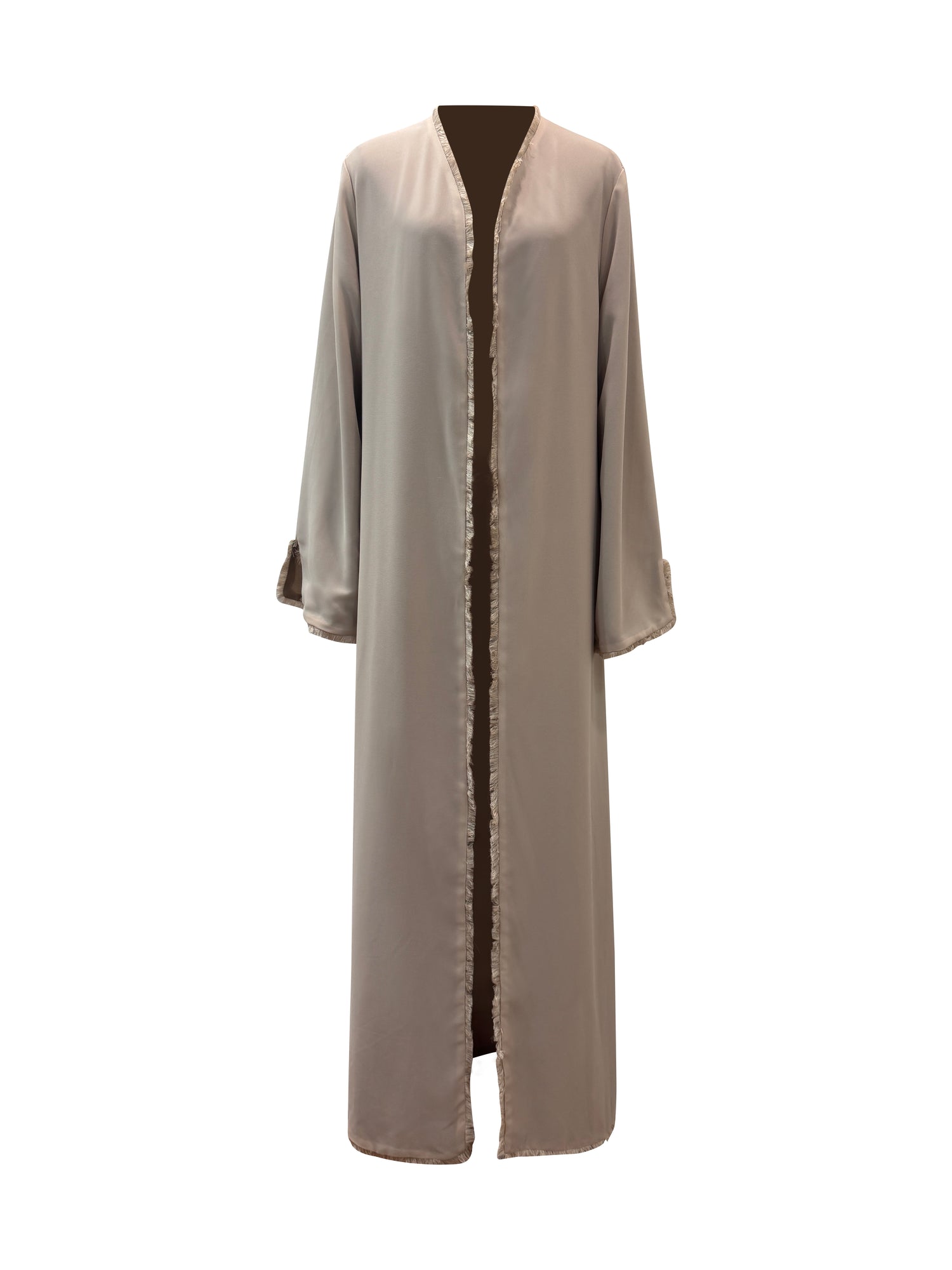 Alwan Reversible Kimono Abaya - Caramel Creme