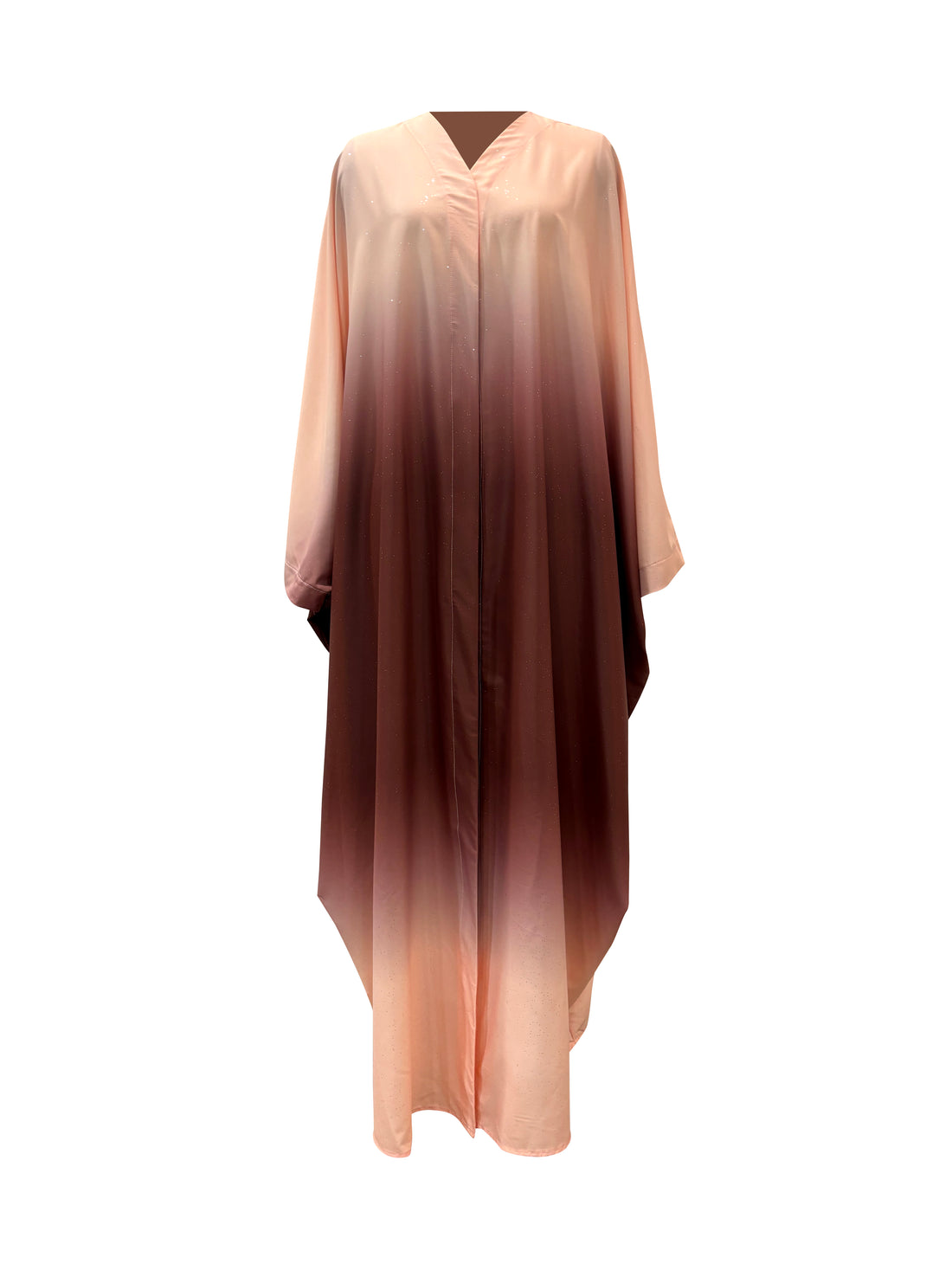 Hilwah Ombre Kaftan Kimono - Rose Dusk