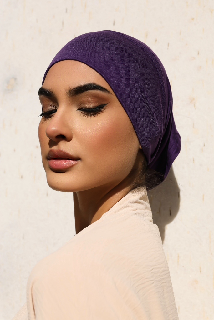 Hijab Cap - Grape