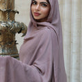 Bamboo Modal Hijab - Smokey Mauve