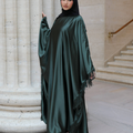 Layali Kaftan Abaya - Emerald