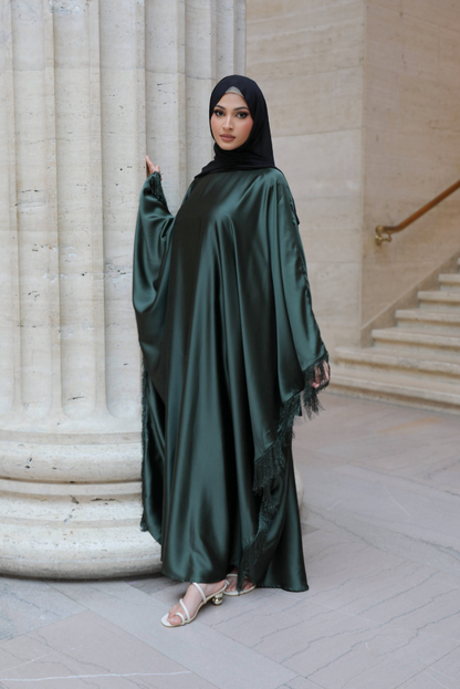 Layali Kaftan Abaya - Emerald