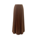 Maha Pleated Skirt - Sun-Kissed Bronze