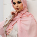 Metallic Scarf - Blush