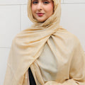 Metallic Scarf - 24K Yellow Gold