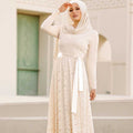 Venetian Maxi Gown - Snowflake