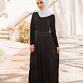 Raina Lace Maxi Dress - Black