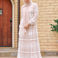 Avery Lace Maxi Dress - Kashmiri Chai