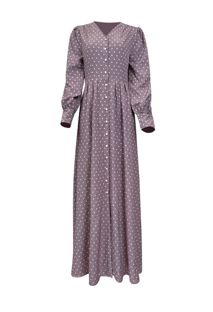 Eloise Polka Maxi Dress