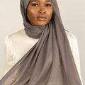 DARK SHADOWS Georgette Chiffon Scarf-AllScarves-Niswa Fashion