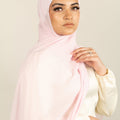 LOTUS PETAL Georgette Chiffon Scarf-AllScarves-Niswa Fashion