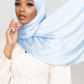 ICY BLUE Deluxe Satin Crepe