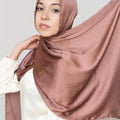 ROSE TAUPE Deluxe Satin Crepe