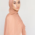 APRICOT Pleated Chiffon