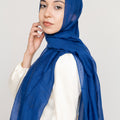 Shimmer Scarf - ROYAL BLUE