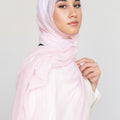 Shimmer Scarf - FAIRY PINK