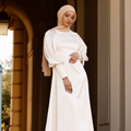 Austen Satin Gown - Ivory