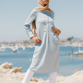 Emerson Modest Tunic - Aqua