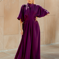 Elmas Maxi Dress - Plum