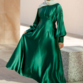 Imelda Batwing Dress - Emerald