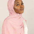 ROSY TEA Crepe Chiffon-AllScarves-Niswa Fashion