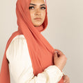 SUNSET Georgette Chiffon Scarf-AllScarves-Niswa Fashion