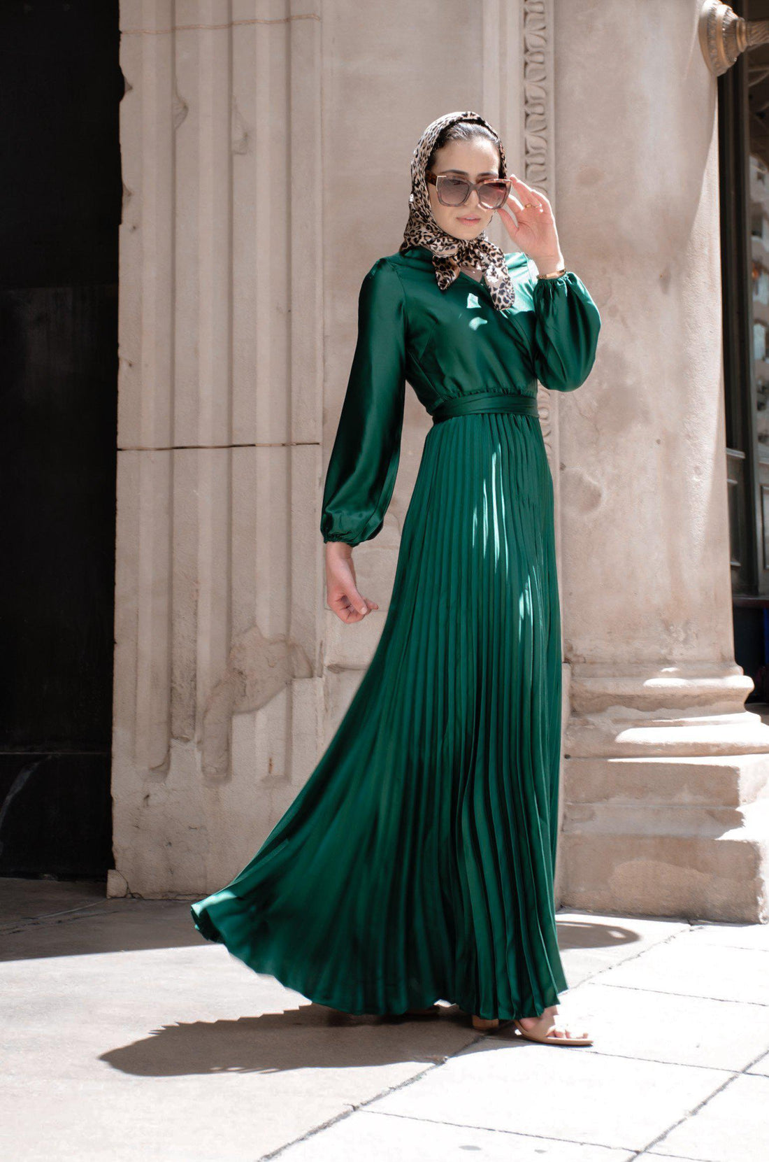 RuffleAbaya Dress Chiffon Maxi Dress Long Sleeve Dress Turkish