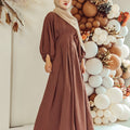 Elmas Maxi Dress - Mocha