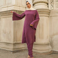 Anaya Two Piece Set - Plum