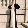 Vera Wrap Abaya - Onyx Black