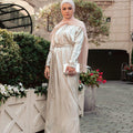 Katara Maxi Dress - Platinum-Niswa Fashion