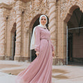 Whimsical Maxi Dress - Blush-Niswa Fashion